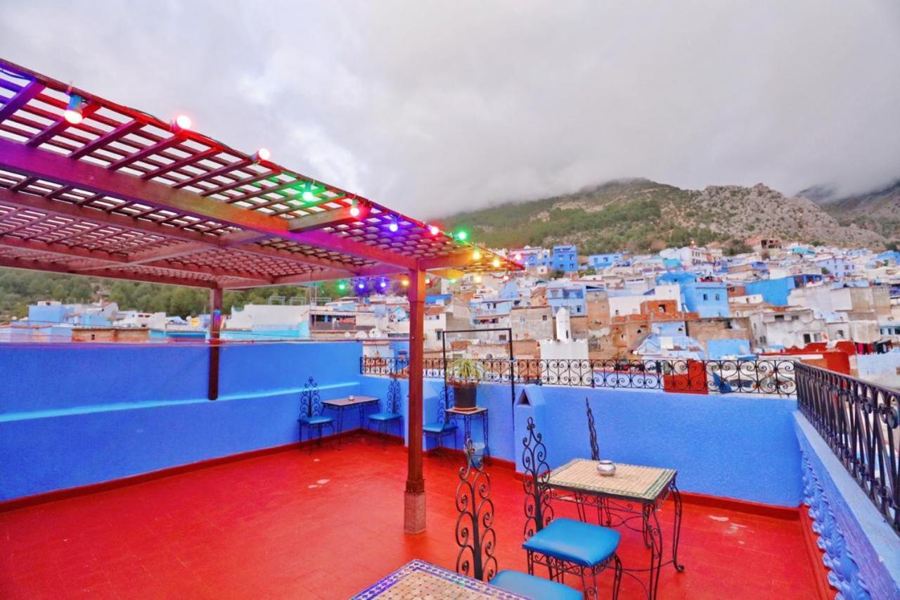 Aymane Rooftop Budget Panoramic Hotel Chefchaouen Extérieur photo