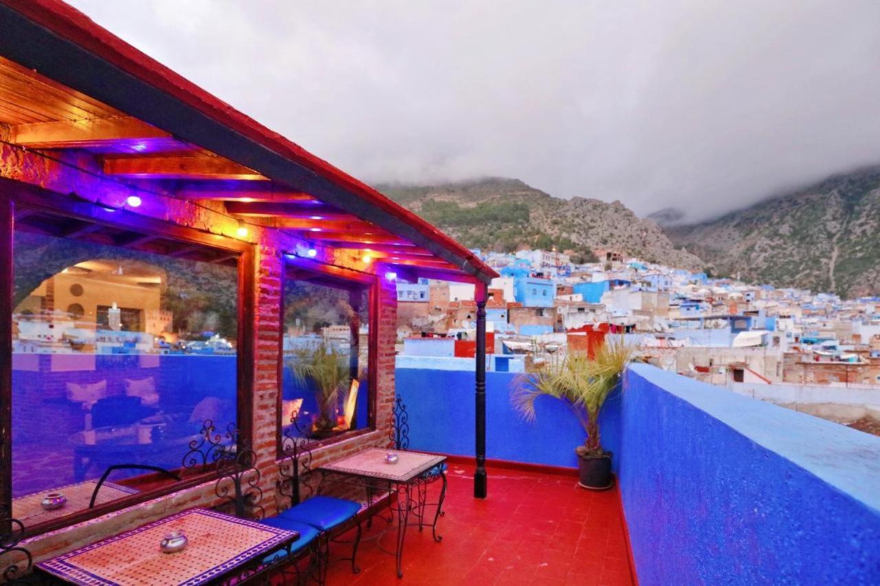 Aymane Rooftop Budget Panoramic Hotel Chefchaouen Extérieur photo