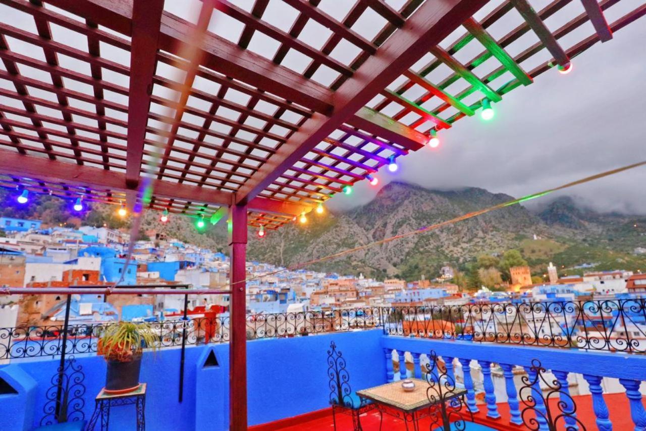 Aymane Rooftop Budget Panoramic Hotel Chefchaouen Extérieur photo