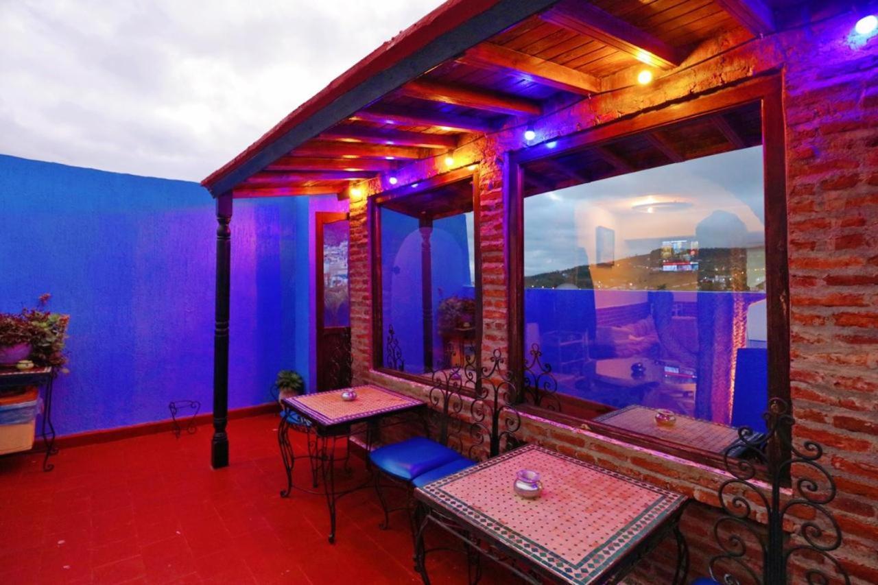 Aymane Rooftop Budget Panoramic Hotel Chefchaouen Extérieur photo