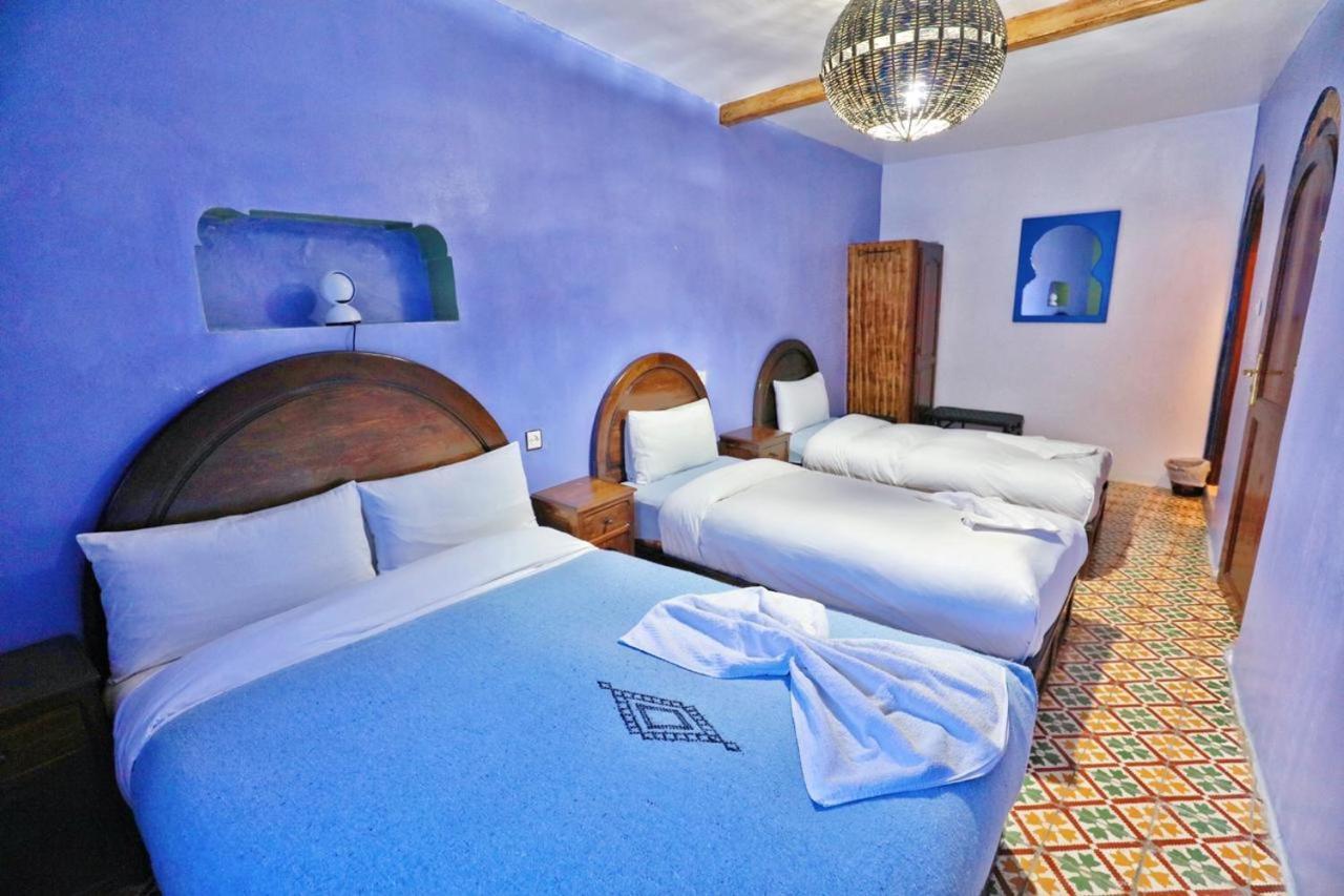 Aymane Rooftop Budget Panoramic Hotel Chefchaouen Extérieur photo