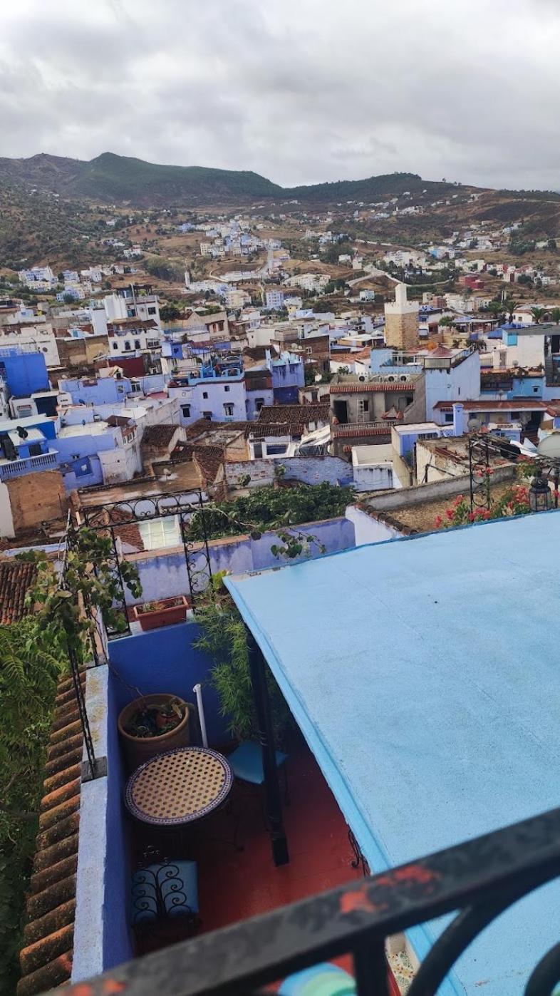 Aymane Rooftop Budget Panoramic Hotel Chefchaouen Extérieur photo